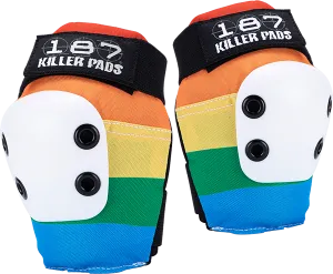 187 Slim Elbow Pads XL-Rainbow