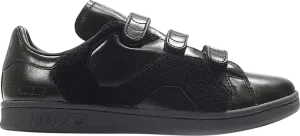 Adidas Raf Simons x Stan Smith Comfort Badge 'Core Black' Sneakers, Black