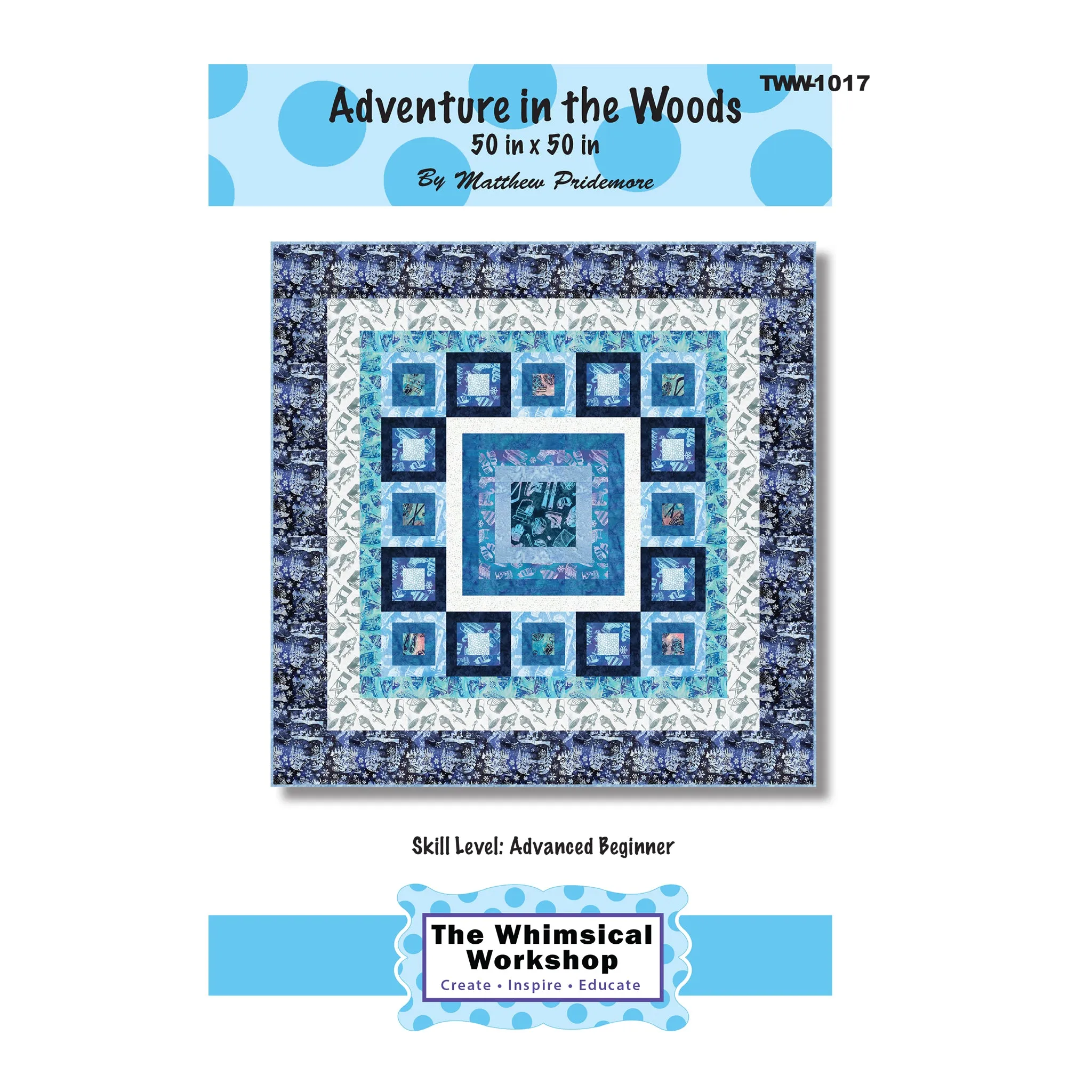 Adventure in the Woods Quilt TWW-1017e - Downloadable Pattern