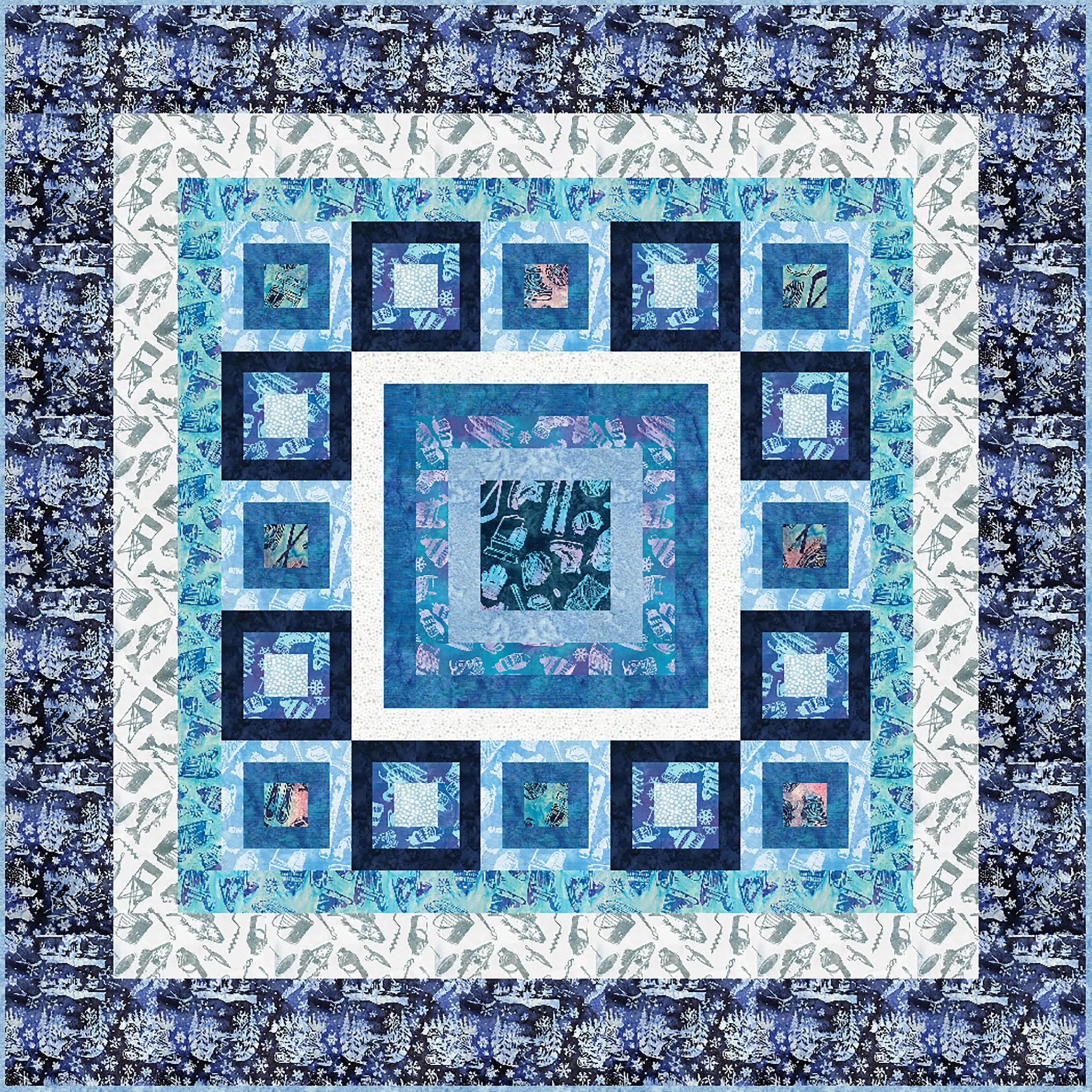 Adventure in the Woods Quilt TWW-1017e - Downloadable Pattern