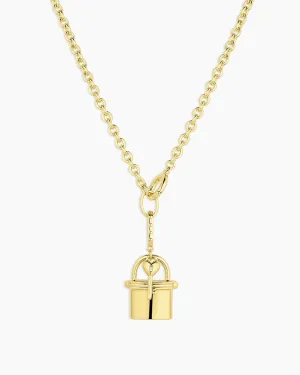 Avery Love Lock Necklace