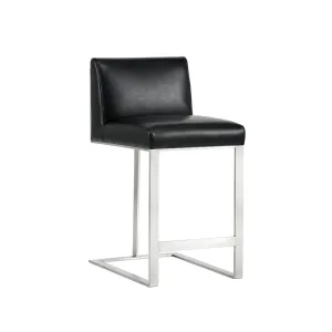 Dean Black Counter Stool