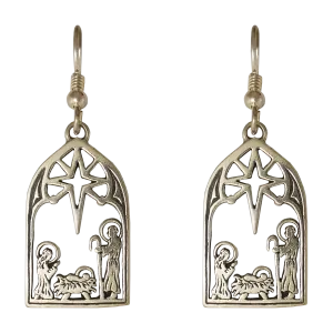 Nativity Scene Earrings